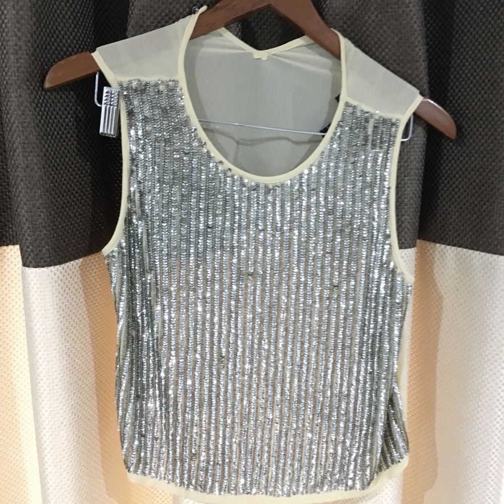 SEQUIN TANK-BLOUSE